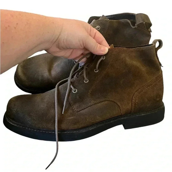 Wolverine Men’s Brand New Multishox‎ Natural Leather Boots Size 14 - Picture 1 of 7